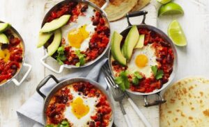 Recipe with Trichologist, Mexican Baked Eggs