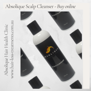 Absolique Scalp Cleanser - prepare scalp for natural hair loss treatment